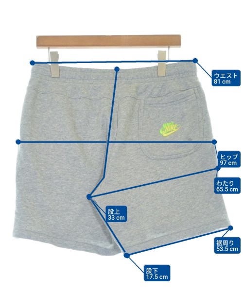 NIKE（ナイキ）ショートパンツ グレー サイズ:L メンズ/2200615625232