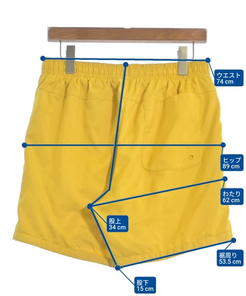 NIKE（ナイキ）ショートパンツ 黄 サイズ:M メンズ/2200630034019