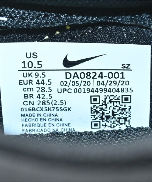 NIKE（ナイキ）スニーカー 黒 サイズ:28.5cm メンズ/2200630951040