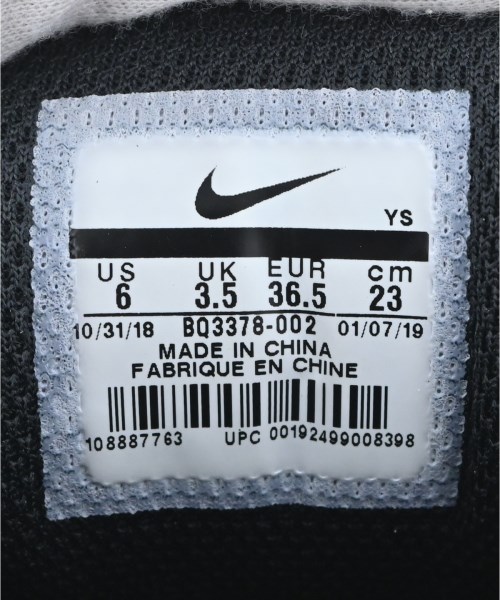 NIKE（ナイキ）スニーカー 黒 サイズ:23cm レディース/2200631934011