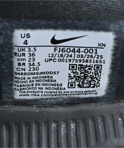 NIKE（ナイキ）サンダル 黒 サイズ:23cm レディース/2200631962014