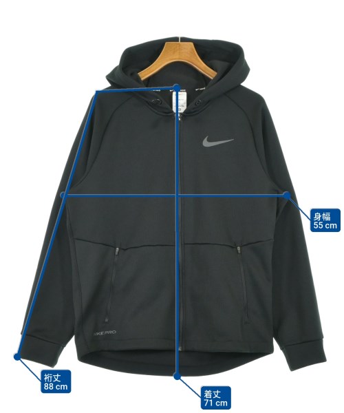 NIKE（ナイキ）パーカー 黒 サイズ:L メンズ/2200632200023