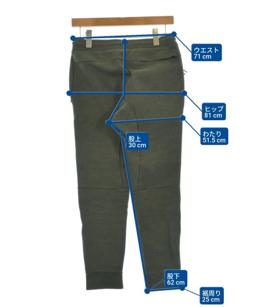 NIKE（ナイキ）スウェットパンツ カーキ サイズ:S メンズ/2200619053048