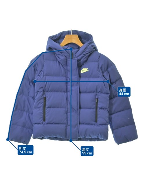 NIKE（ナイキ）ダウンジャケット/ダウンベスト 青 サイズ:M レディース/2200632801015