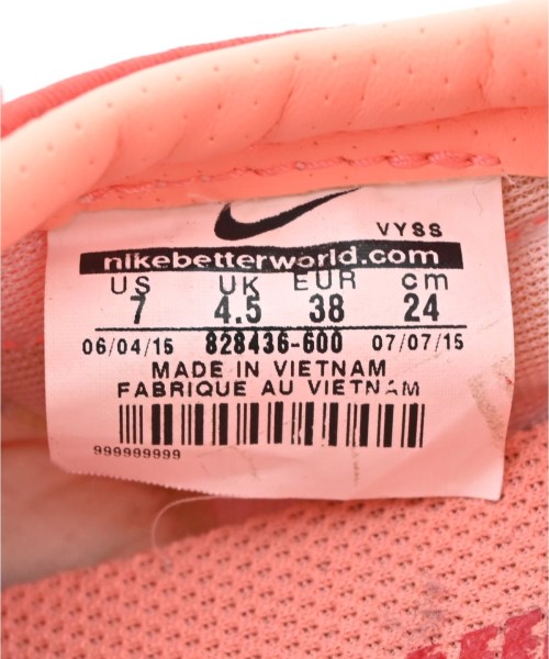 NIKE（ナイキ）スニーカー 赤 サイズ:24cm レディース/2200632801367