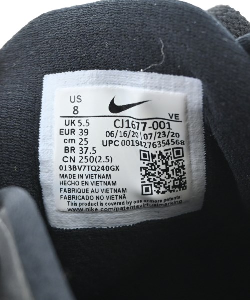 NIKE（ナイキ）スニーカー 黒 サイズ:25cm レディース/2200619960056