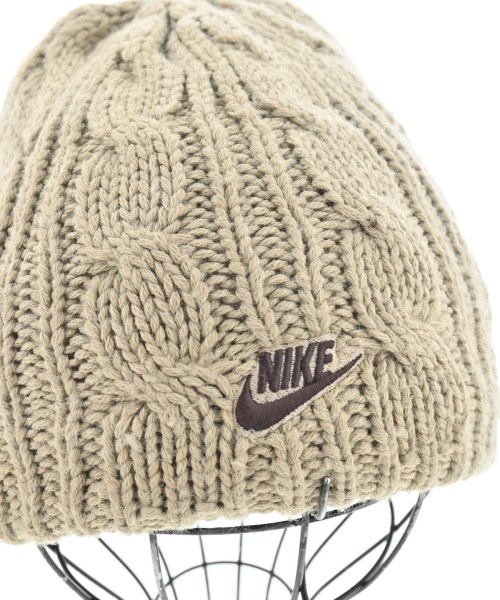 NIKE（ナイキ）ニットキャップ・ビーニー ベージュ サイズ:ONE レディース/2200621173215