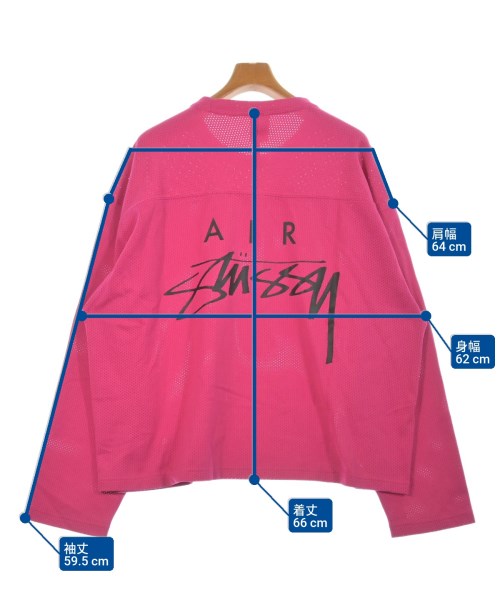 NIKE（ナイキ）Tシャツ・カットソー ピンク サイズ:L メンズ/2200627719080