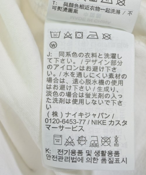 NIKE（ナイキ）Tシャツ・カットソー 白 サイズ:S メンズ/2200619201050