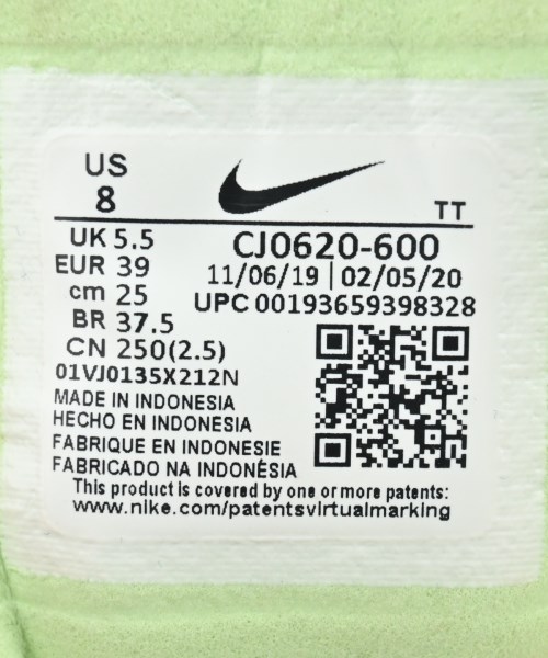 NIKE（ナイキ）スニーカー ピンク サイズ:25cm レディース/2200634394867