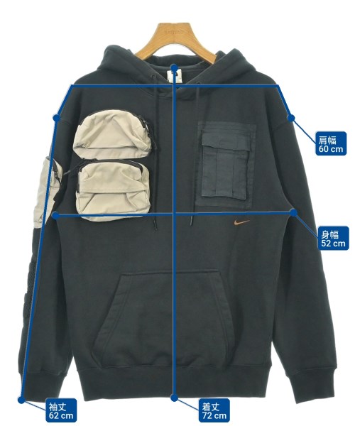 NIKE（ナイキ）パーカー 黒 サイズ:S メンズ/2200590792042