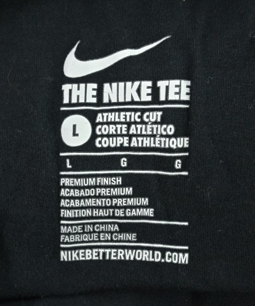 NIKE（ナイキ）Tシャツ・カットソー 黒 サイズ:L メンズ/2200607223064