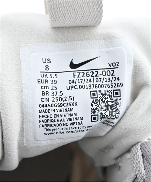 NIKE（ナイキ）スニーカー グレー サイズ:25cm レディース/2200609872024