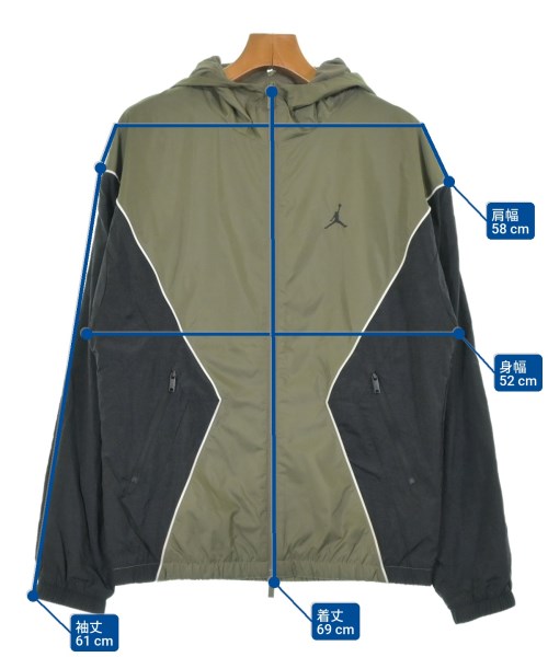JORDAN BRAND（ジョーダンブランド）ブルゾン カーキ サイズ:S メンズ/2200610546044