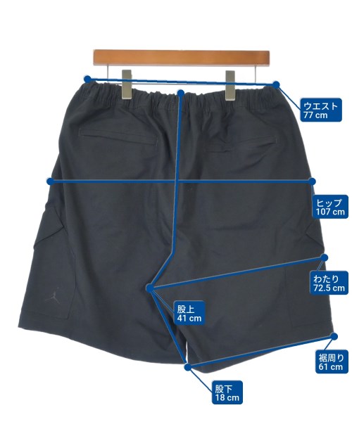 JORDAN BRAND（ジョーダンブランド）ショートパンツ 黒 サイズ:XXL メンズ/2200610546099