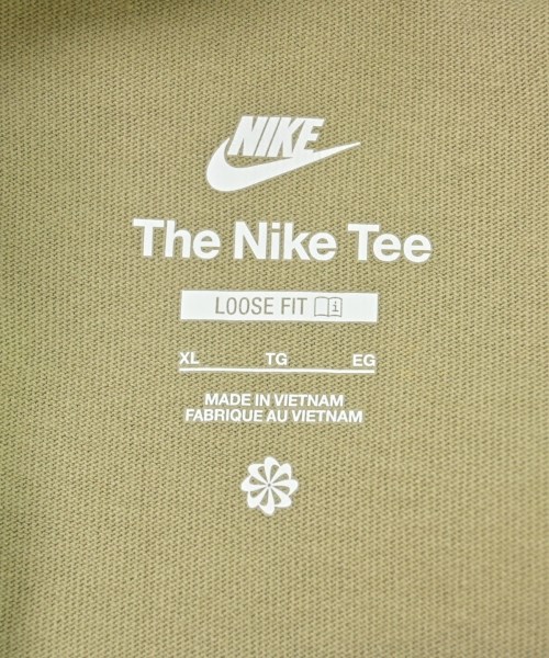 NIKE（ナイキ）Tシャツ・カットソー ベージュ サイズ:XL メンズ/2200612315044