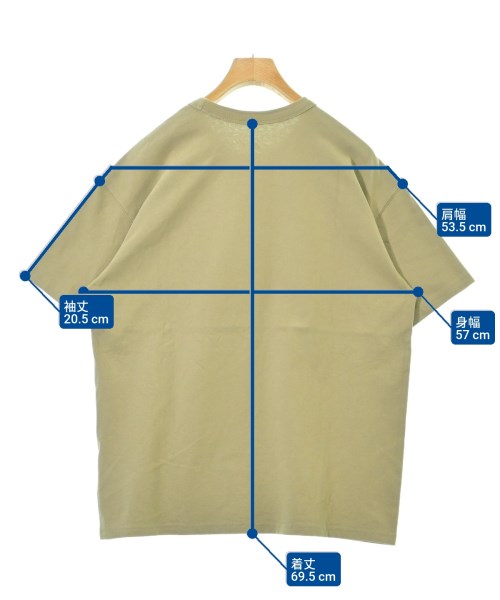 NIKE（ナイキ）Tシャツ・カットソー ベージュ サイズ:XL メンズ/2200612315044