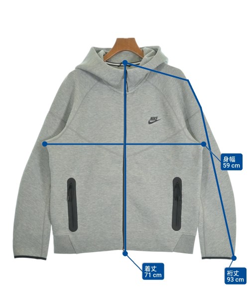 NIKE（ナイキ）パーカー グレー サイズ:XXL メンズ/2200615559018