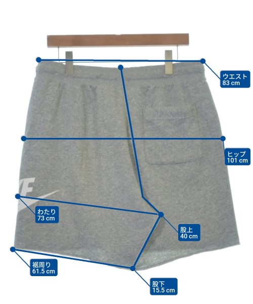 NIKE（ナイキ）ショートパンツ グレー サイズ:XL メンズ/2200615559087