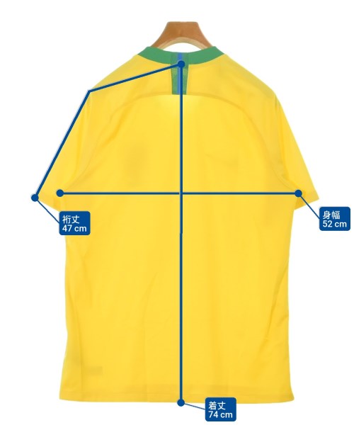 NIKE（ナイキ）Tシャツ・カットソー 黄 サイズ:L メンズ/2200616076026