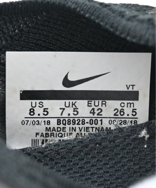 NIKE（ナイキ）スニーカー 黒 サイズ:26.5cm メンズ/2200616650035