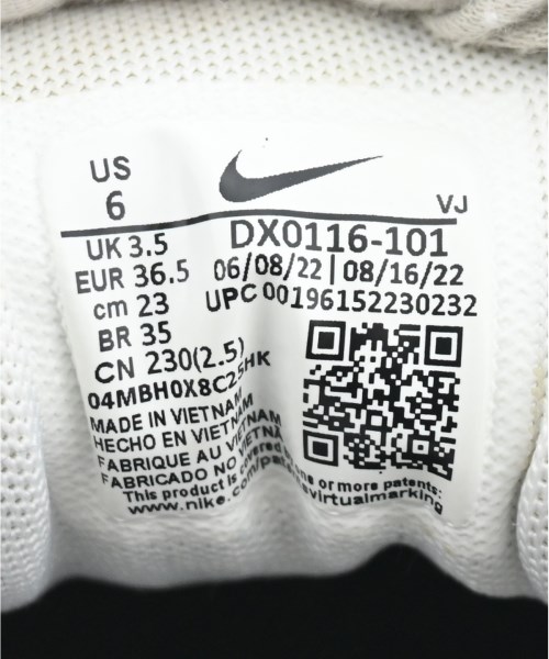NIKE（ナイキ）スニーカー 白 サイズ:23cm レディース/2200611109019