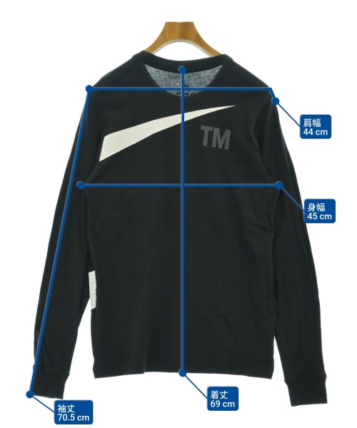 NIKE（ナイキ）Tシャツ・カットソー 黒 サイズ:M メンズ/2200618228034