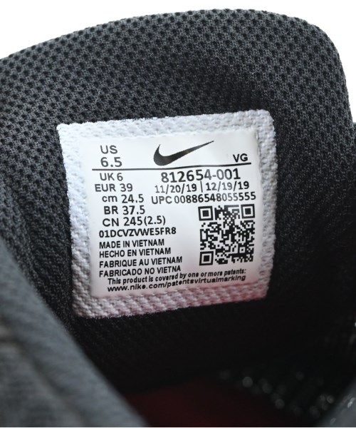 NIKE（ナイキ）スニーカー 黒 サイズ:24.5cm レディース/2200611422088
