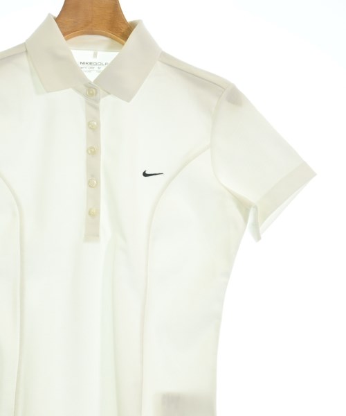 NIKE（ナイキ）ポロシャツ 白 サイズ:M レディース/2200613331067
