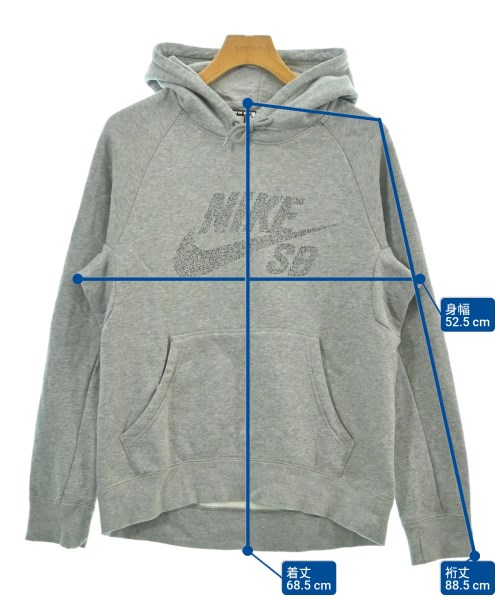NIKE（ナイキ）パーカー グレー サイズ:M メンズ/2200618744046
