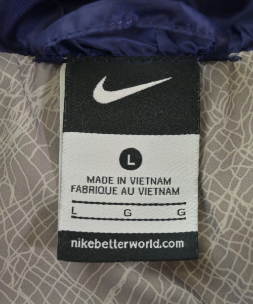 NIKE（ナイキ）ダウンジャケット/ダウンベスト 紫 サイズ:L レディース/2200612060012