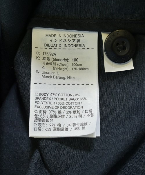 NIKE（ナイキ）ブルゾン 紺 サイズ:L メンズ/2200619364182