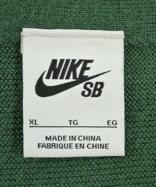 NIKE（ナイキ）カーディガン 緑 サイズ:XL メンズ/2200612333109