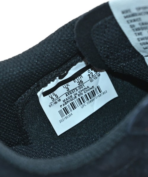 NIKE（ナイキ）スニーカー 黒 サイズ:22.5cm レディース/2200613235150