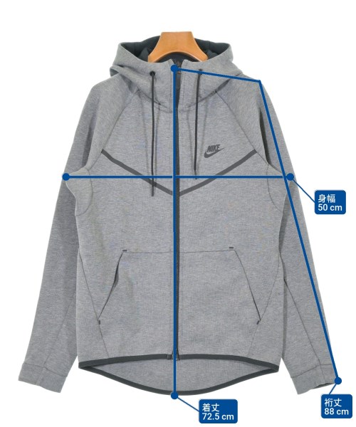 NIKE（ナイキ）パーカー グレー サイズ:M メンズ/2200618041206