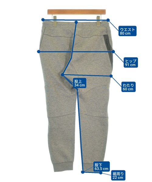 NIKE（ナイキ）スウェットパンツ グレー サイズ:L メンズ/2200618041213