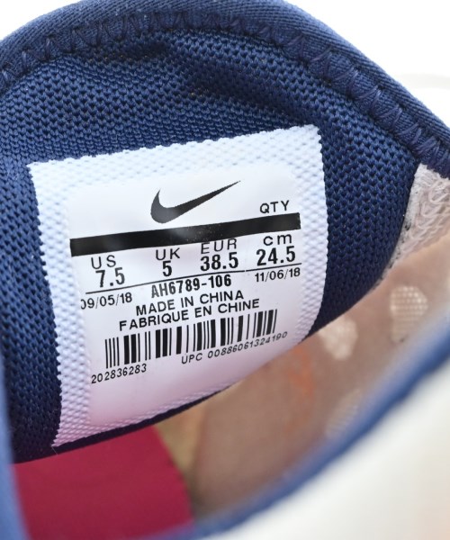 NIKE（ナイキ）スニーカー 白 サイズ:24.5cm レディース/2200614565157