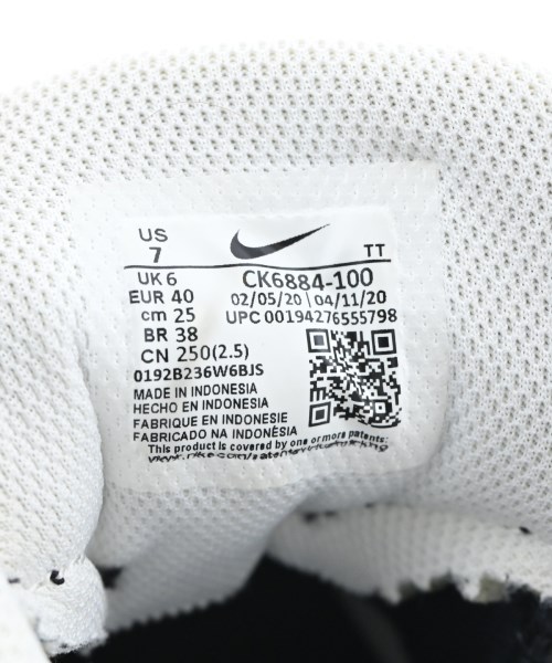 NIKE（ナイキ）スニーカー 黒 サイズ:25cm レディース/2200614565164