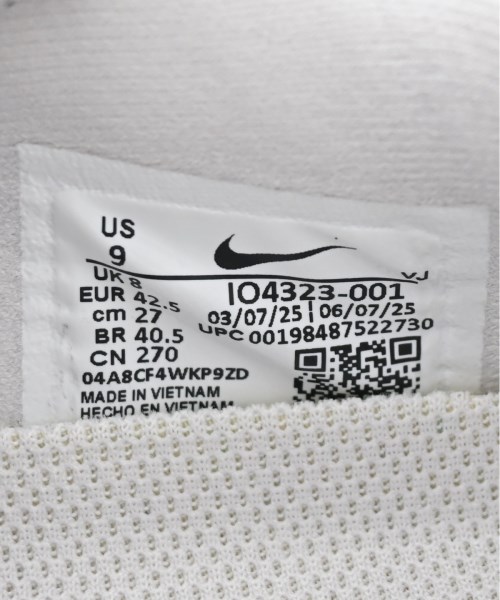 NIKE（ナイキ）スニーカー グレー サイズ:27cm メンズ/2200618415076