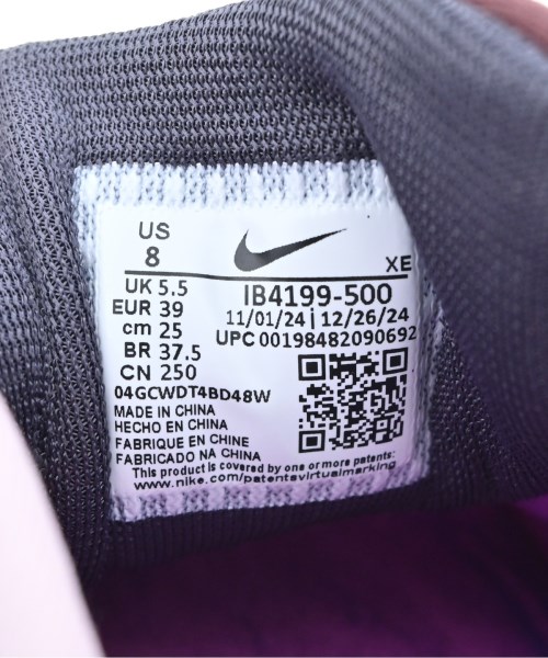 NIKE（ナイキ）スニーカー 紫 サイズ:25cm レディース/2200618415137