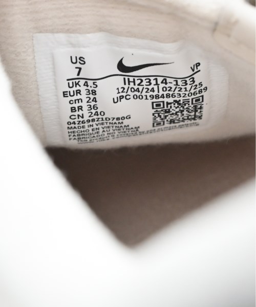 NIKE（ナイキ）スニーカー 白 サイズ:24cm レディース/2200618415151