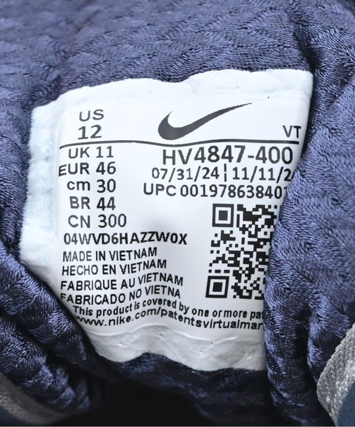 NIKE（ナイキ）スニーカー 紺 サイズ:30cm メンズ/2200606849456