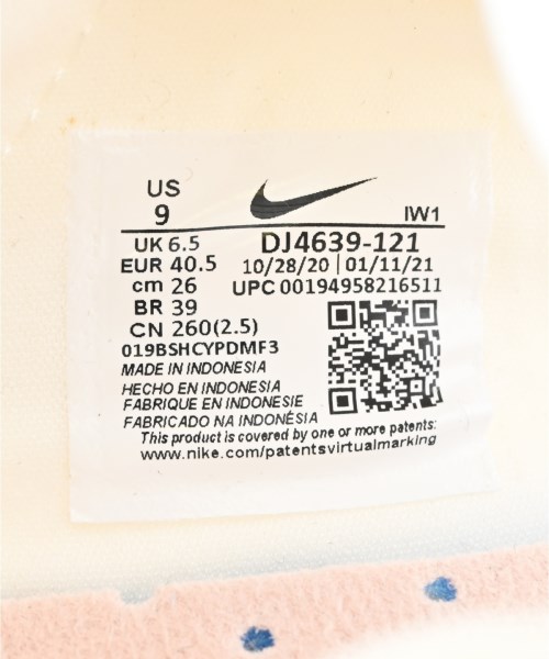 NIKE（ナイキ）スニーカー 白 サイズ:26cm レディース/2200605559028