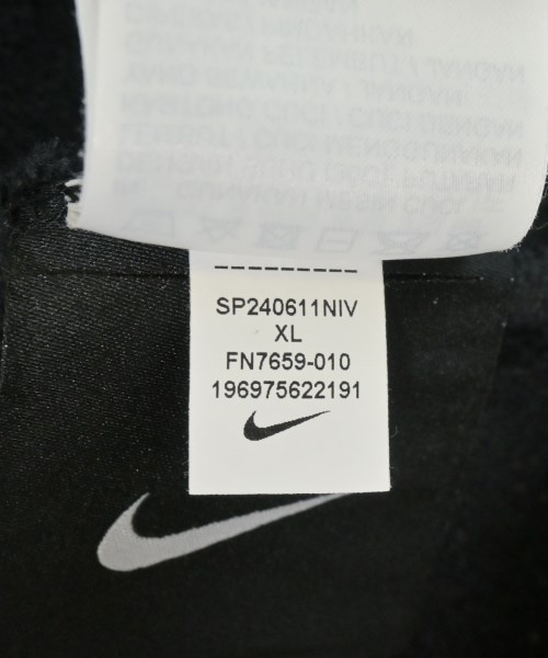 NIKE（ナイキ）パーカー 黒 サイズ:XL メンズ/2200672873065