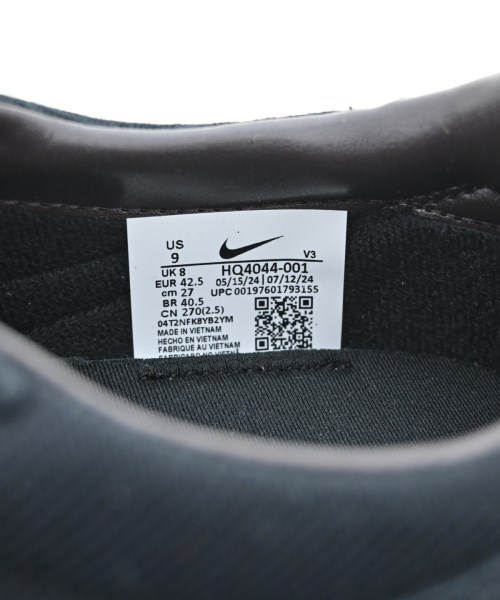 NIKE（ナイキ）スニーカー 黒 サイズ:27cm メンズ/2200673008046