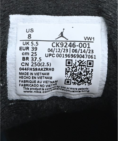 NIKE（ナイキ）スニーカー 黒 サイズ:25cm レディース/2200673155078