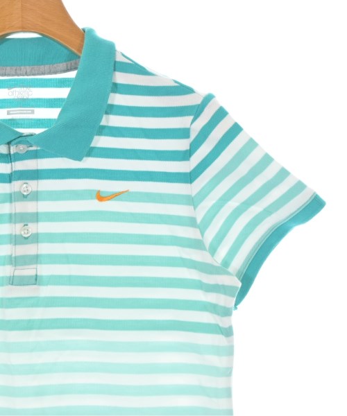 NIKE（ナイキ）ポロシャツ 緑 サイズ:M レディース/2200670780020