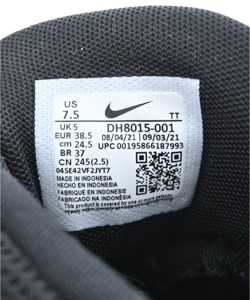 NIKE（ナイキ）スニーカー 黒 サイズ:24.5cm レディース/2200671064044