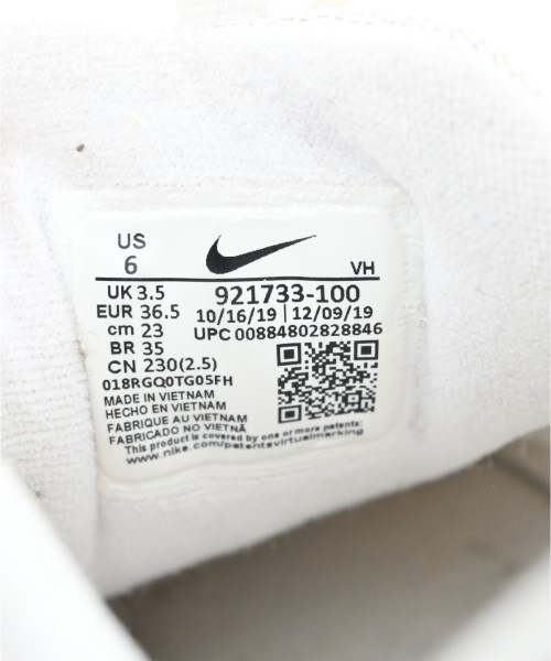 NIKE（ナイキ）スニーカー 白 サイズ:23cm レディース/2200673554062