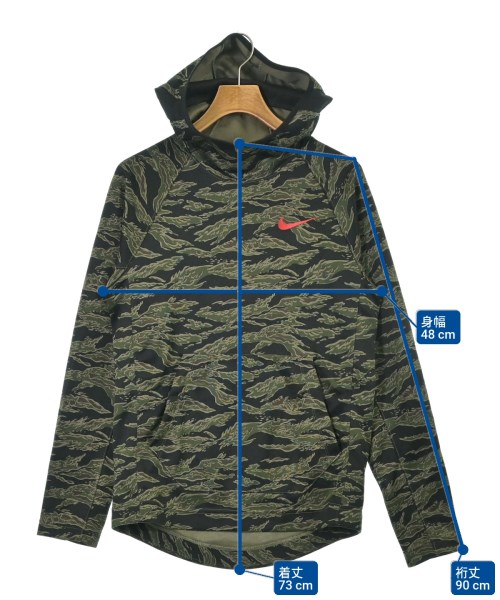 NIKE（ナイキ）パーカー カーキ サイズ:S メンズ/2200673670069